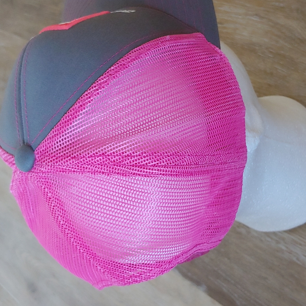 Dykstra Baseball Pink Trucker Snapback Cap Hat - Picture 4 of 8